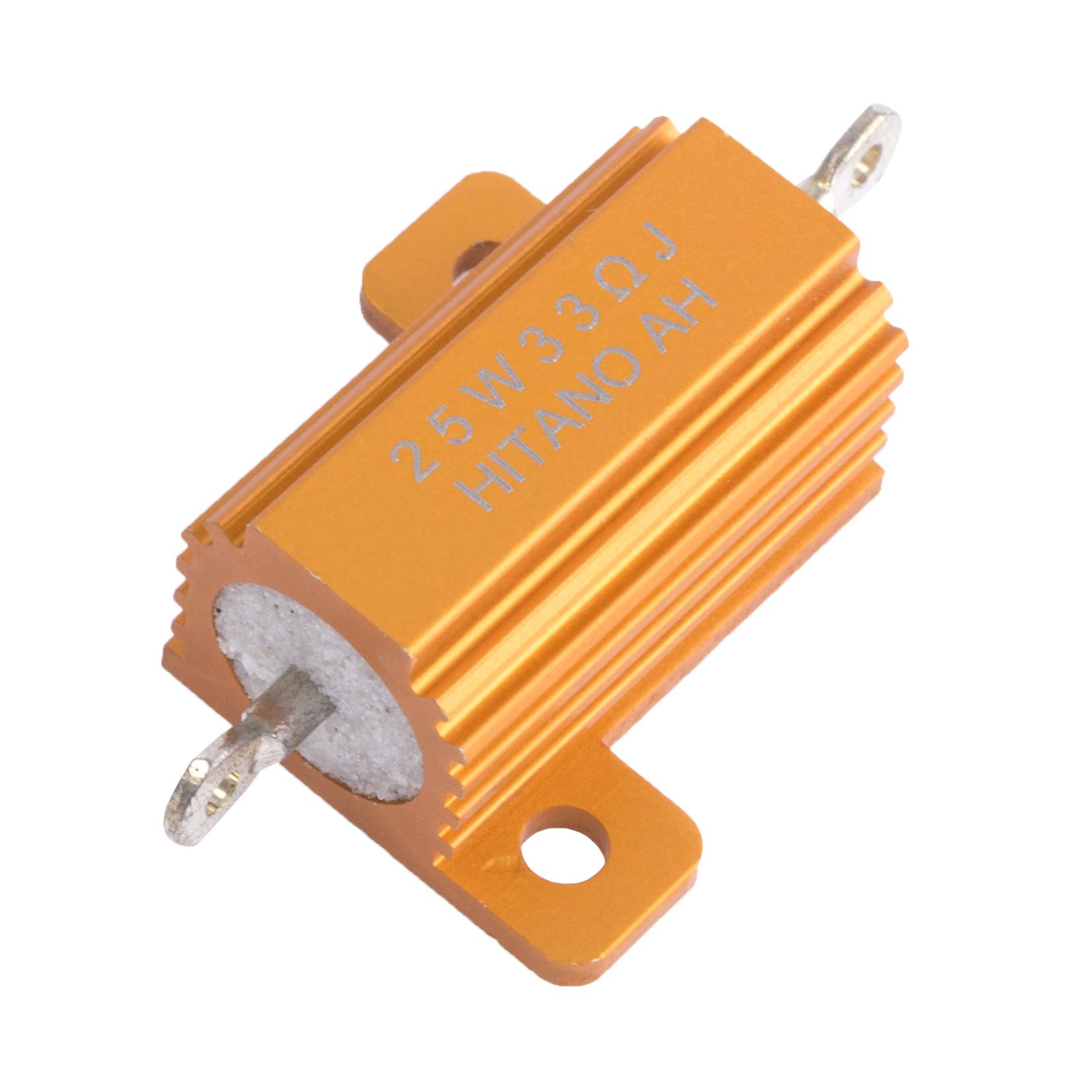 33 Ohm 25W 5% (AH25WJ-33R-Hitano) 33 Ohm 25W 5% (AH25WJ-33R-Hitano)