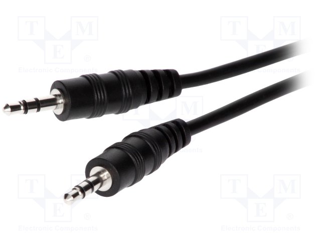 Audiokabel, 3,5 mm Stecker auf Stecker ( BQS-JPSJPs-0120 ) Audiokabel, 3,5 mm Stecker auf Stecker ( BQS-JPSJPs-0120 )
