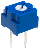 5 kOhm 3323P-1-502-Bourns (PVC6A) (Potentiometer Ausführungs- abgedichtet, Einstellung oben; 6,6x6,6x5,33mm; Schritt 5х2,5)