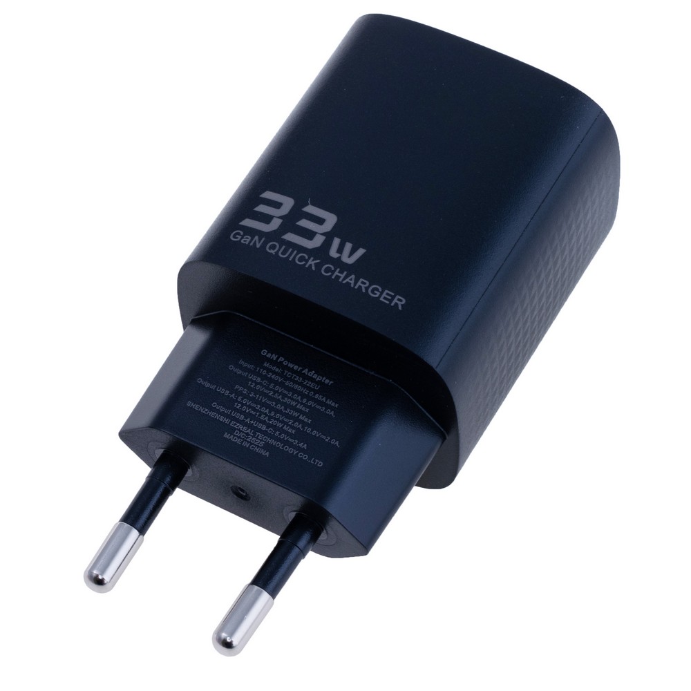Зарядний пристрій 33W, TCT33A-XR01 Black