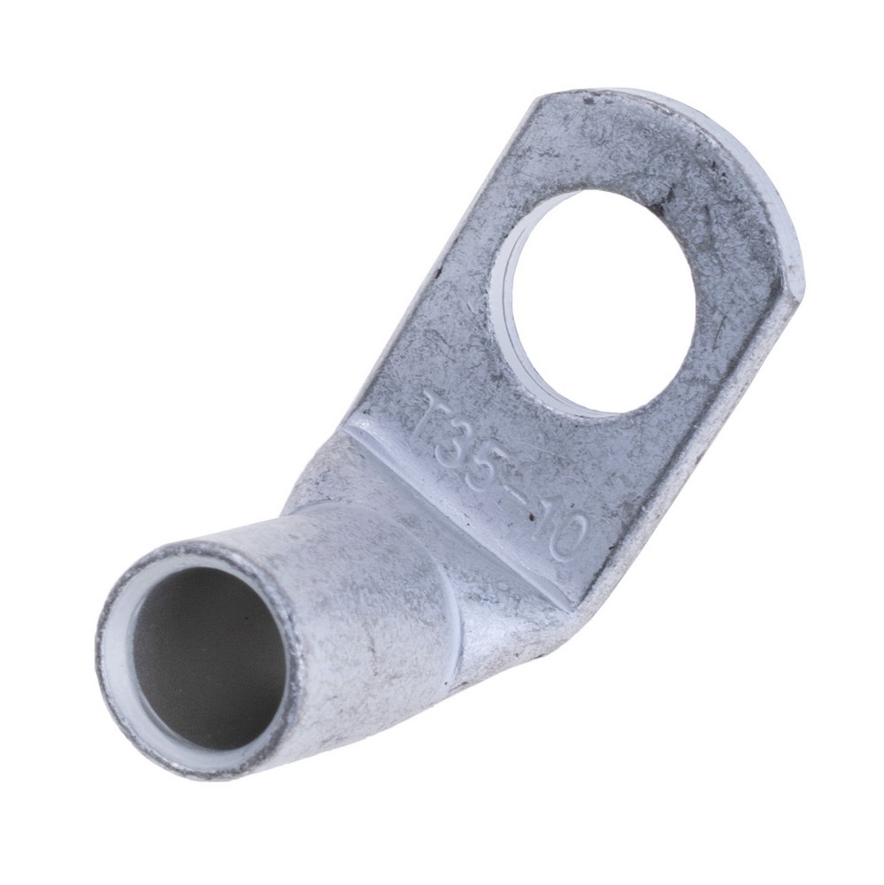Kabel- Kabelschuh Ring-, gewinkelt, verzinnt Kupfer für Draht 35 mm², M10, LT35-10 Kabel- Kabelschuh Ring-, gewinkelt, verzinnt Kupfer für Draht 35 mm², M10, LT35-10