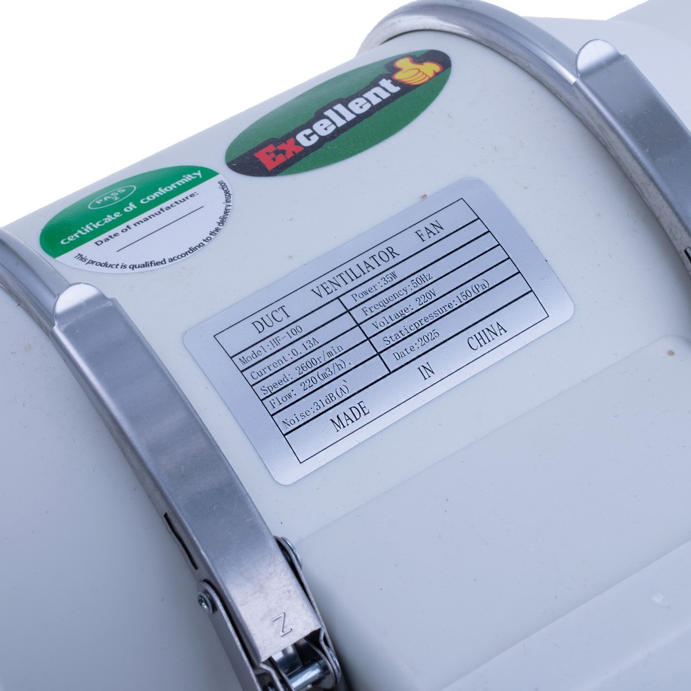 Витяжний вентилятор 35W, HF-100 EU