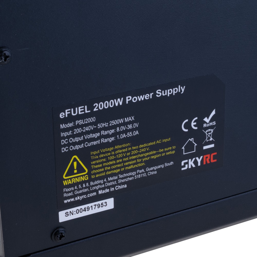 Labornetzteil 36V/55A, eFUEL 2000W Labornetzteil 36V/55A, eFUEL 2000W