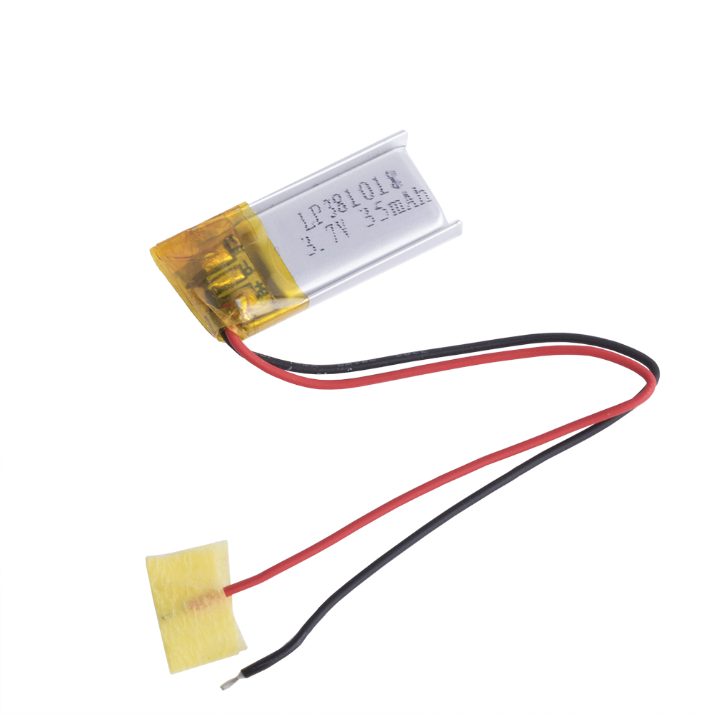 LiPo 35 mAh, 3,7V, 3,8x10x18мм (LiPower) аккумулятор литий-полимерный)