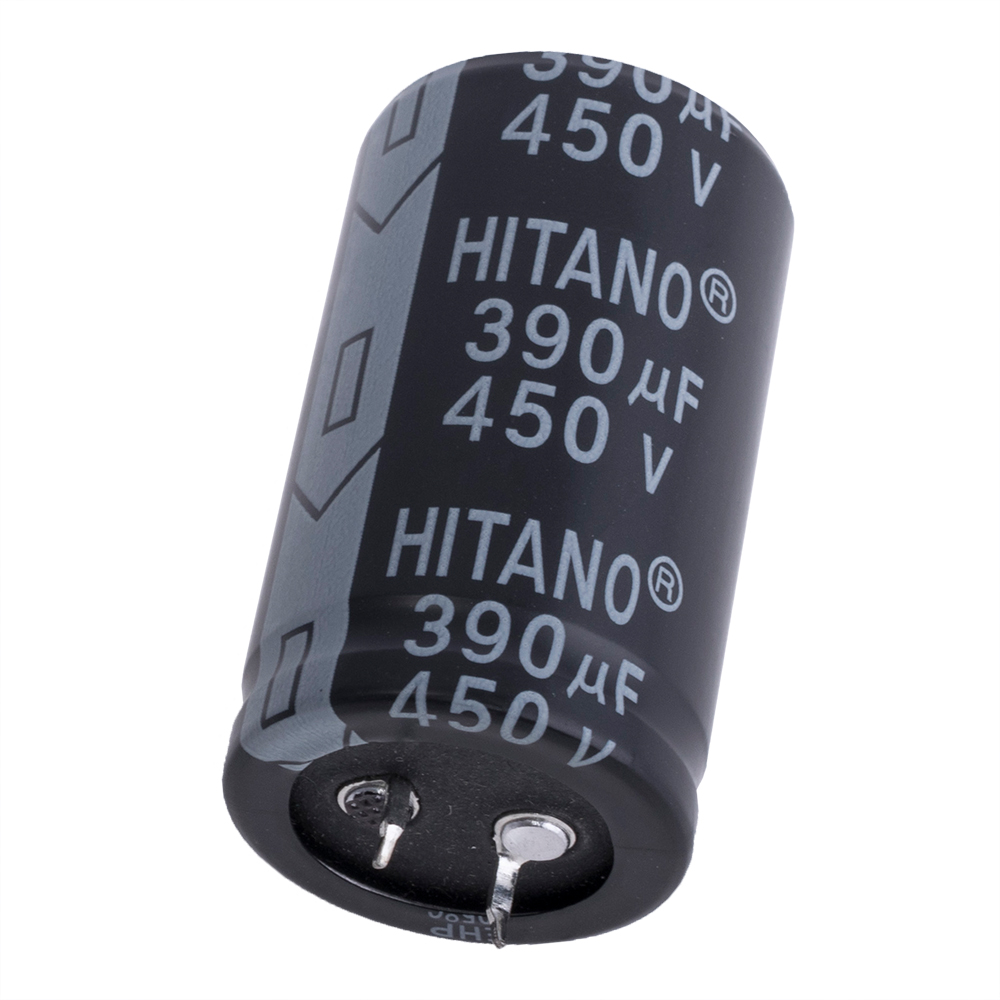 390uF 450V EHP 30x50mm (EHP391M2WBA-Hitano) (электролитический конденсатор) 390uF 450V EHP 30x50mm (EHP391M2WBA-Hitano) (электролитический конденсатор)