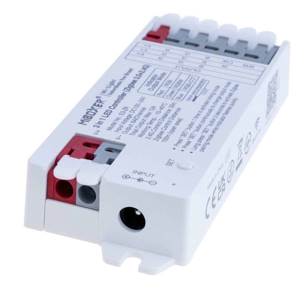 Контролер світлодіодних стрічок 3в1 Zigbee 3.0 +2.4G,  E3-ZR