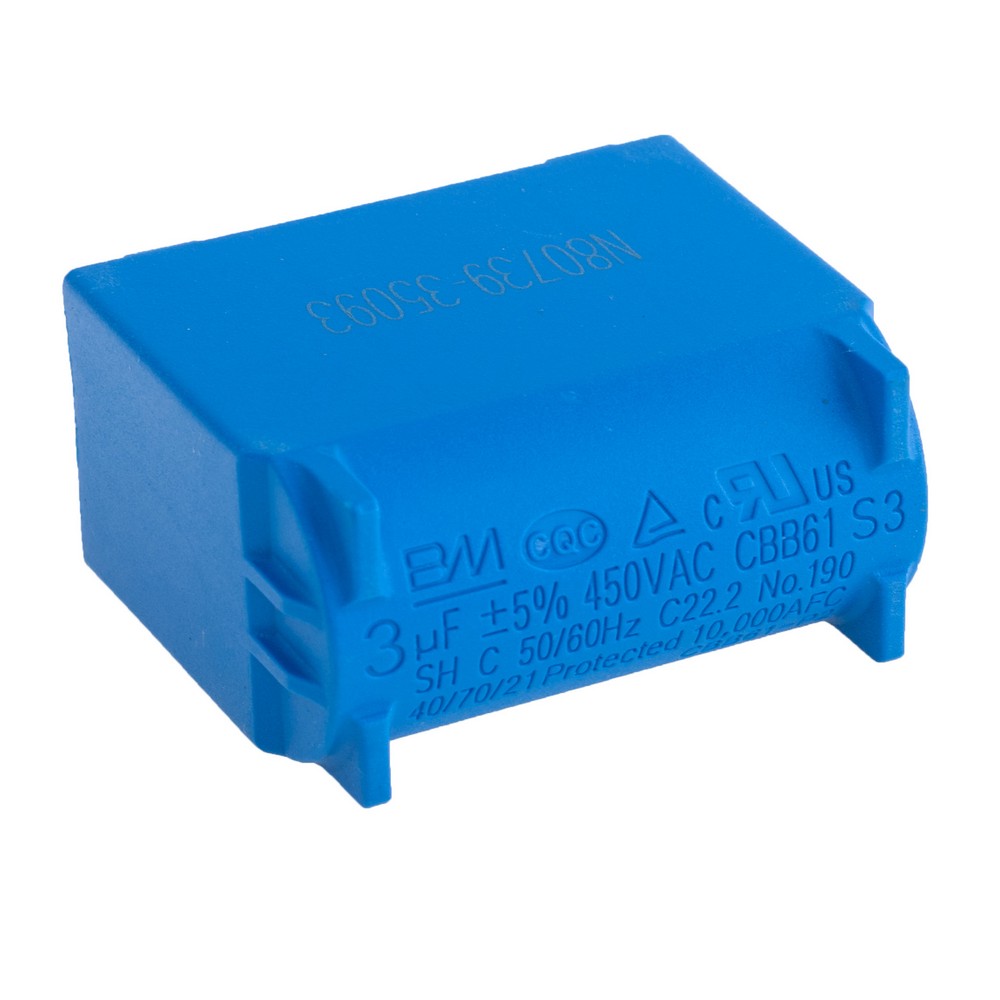 3uF 450VAC ±5% CBB61 36,5x18x30, конденсатор пусковий CBB61-305J450V