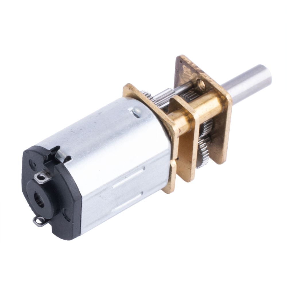 Мини мотор с редуктором 3VDC, 200 об/мин (12GAN20-30-200rpm-1,5-5VDC)
