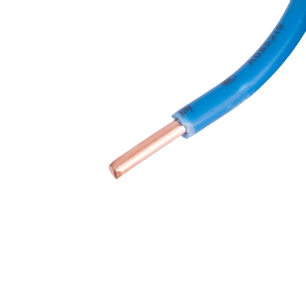 Провод монолитный 4.0mm2 (12AWG/D2.25мм, медь, PVC), синий