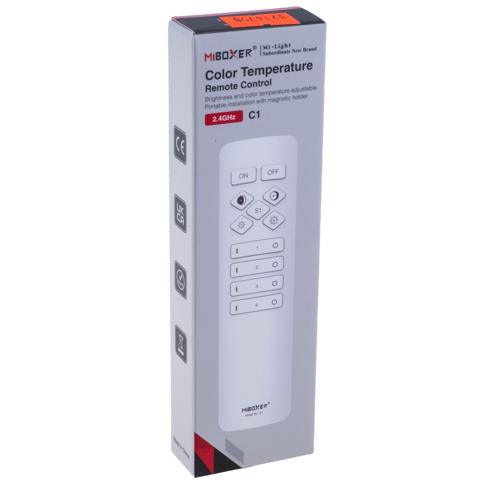4-зонний пульт керування температурою та яскравістю 2.4G, C1