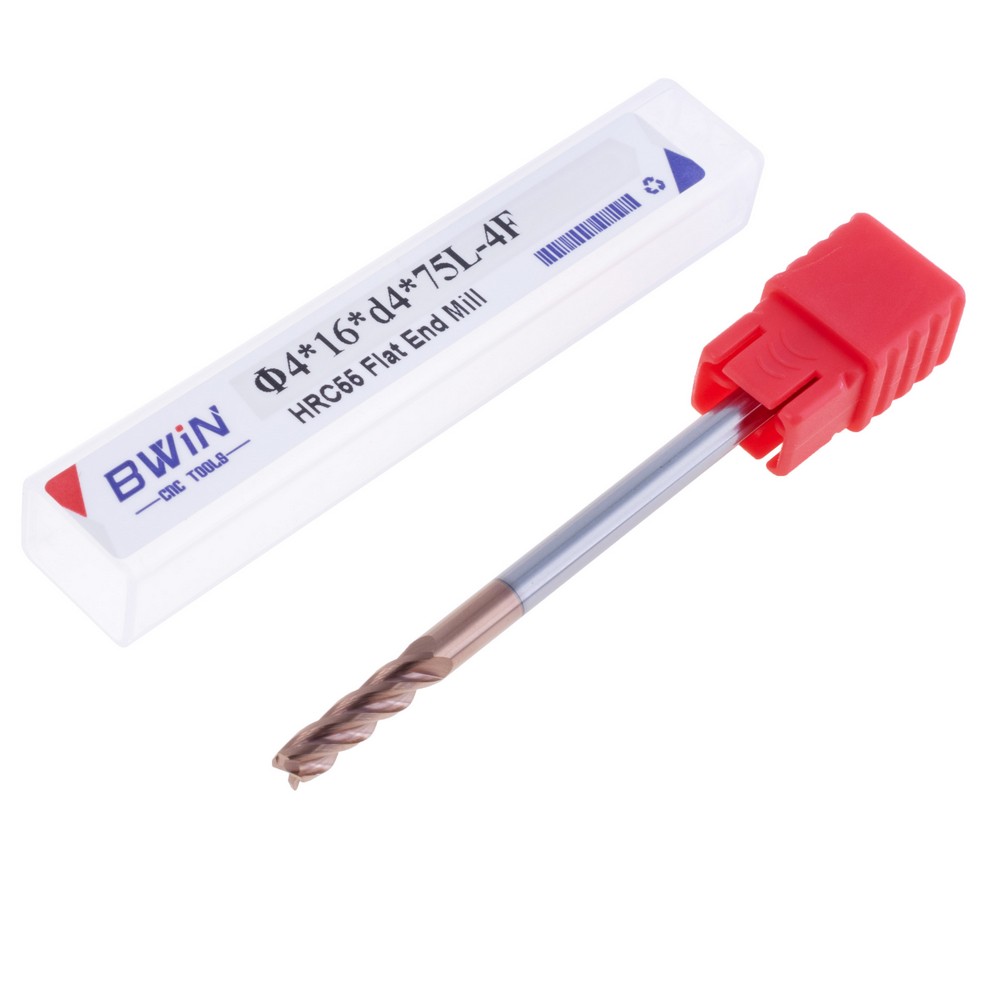 Фреза 4-пера φ4*16*d4*75L-4F HRC55