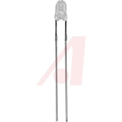 LED 3mm rot Ultrahell 640nm, 34° (L-7104SRC-J-Kingbright)