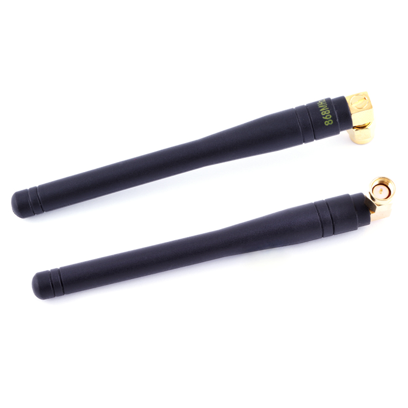 Antenne GSM 868MHz Hope RF SMA Stecker 90° 100mm Drahtlose Datenübertragung Antenne GSM 868MHz Hope RF SMA Stecker 90° 100mm Drahtlose Datenübertragung