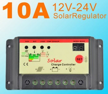 Controller für Systeme Solarbatterie 10А 12V/24V (CMT-10A) Controller für Systeme Solarbatterie 10А 12V/24V (CMT-10A)