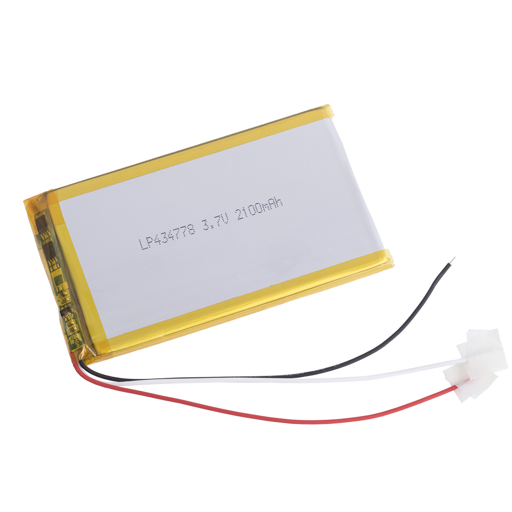 LiPo 2100 mAh, 3,7V, 4,3x47x78мм (LiPower) аккумулятор литий-полимерный)