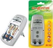 Ladegerät EH-103 (Mini +) для АА/ААА/Krona (9V), Energie Ladegerät EH-103 (Mini +) для АА/ААА/Krona (9V), Energie