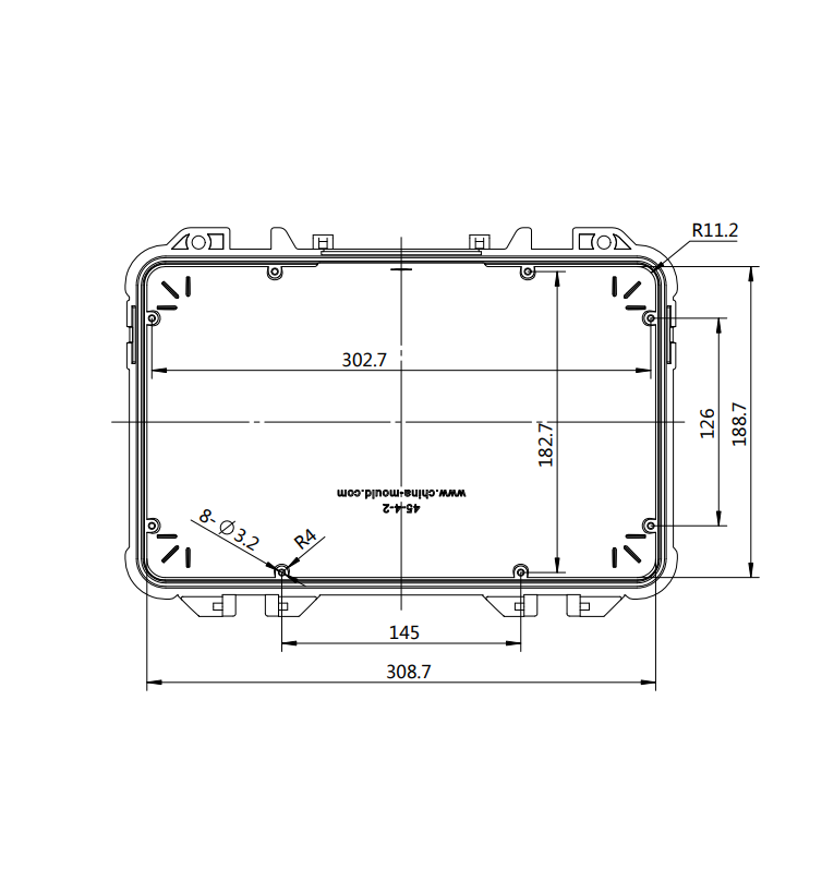 Защитный кейс (45-4-Sanhe)