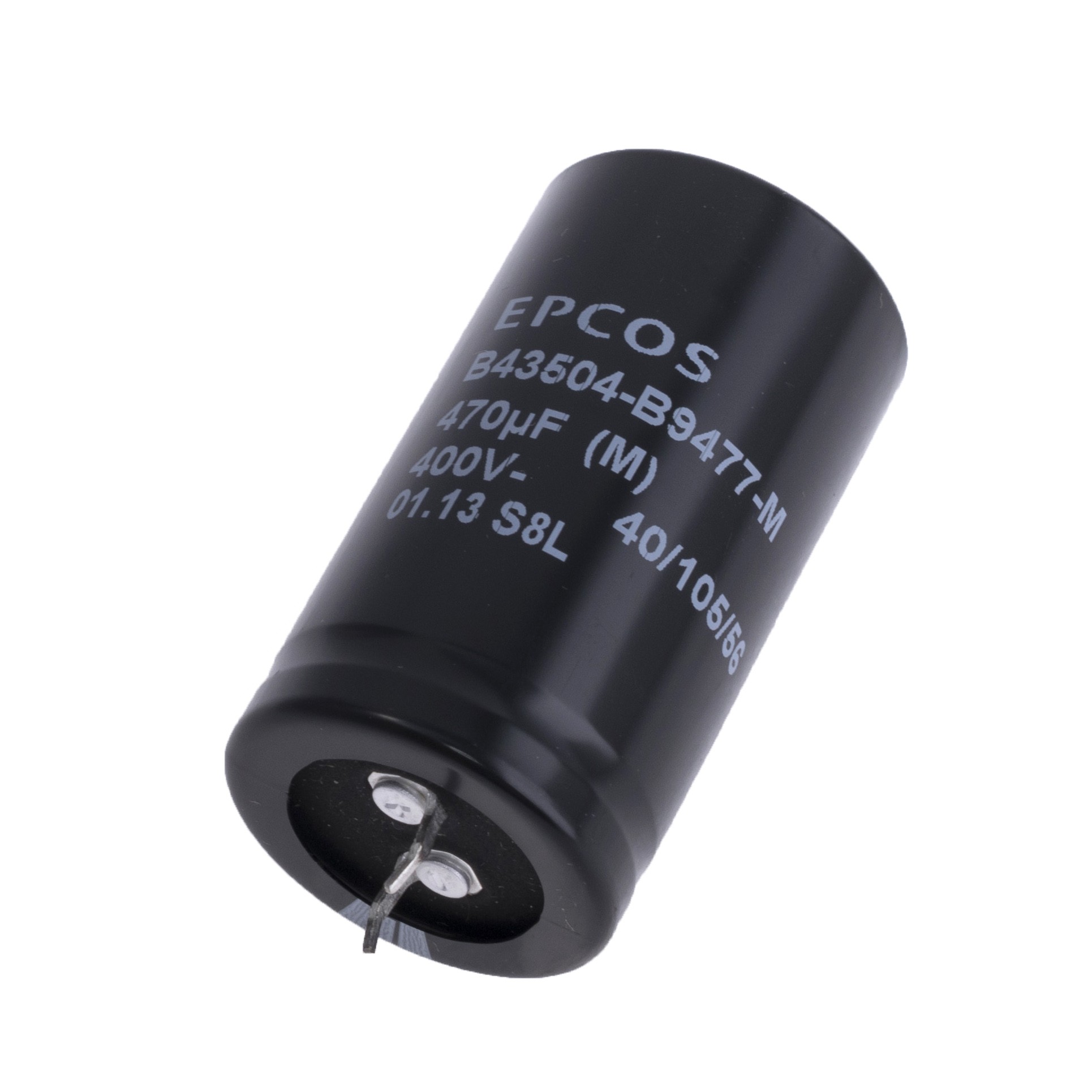 470uF 400V 30x55mm (B43504B9477M000-Epscos) (электролитический конденсатор)