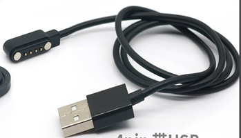Магнітний роз'єм на проводі 1м. з USB-A 4 контакта, PG1.5-5,0-4P-2,54PH-4H-04 male witch wire Магнітний роз'єм на проводі 1м. з USB-A 4 контакта, PG1.5-5,0-4P-2,54PH-4H-04 male witch wire