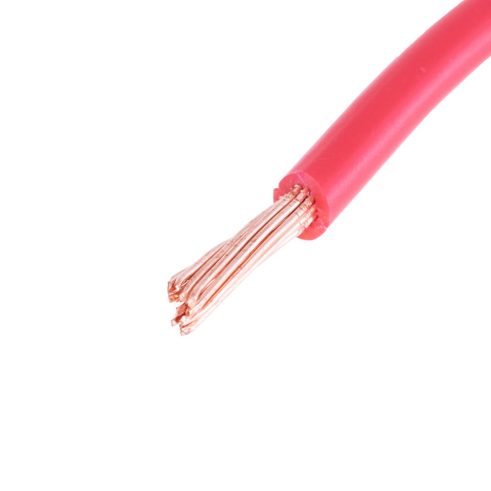 Провід багатожильний 4mm² (12AWG, 19xD0.52mm) червоний Провід багатожильний 4mm² (12AWG, 19xD0.52mm) червоний