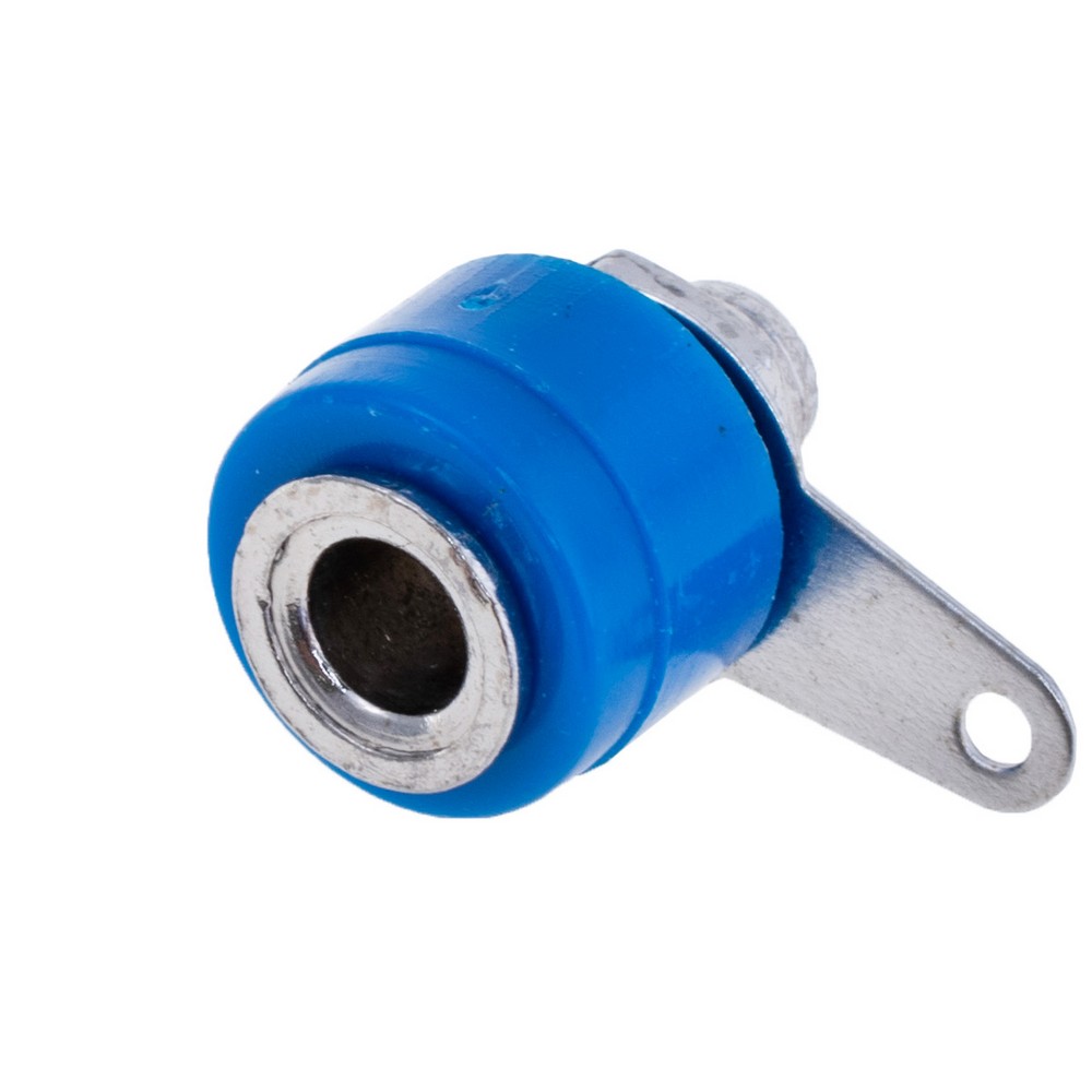 Buchse Banane 4мм, blau, Banana Jack CZ2 Blue Buchse Banane 4мм, blau, Banana Jack CZ2 Blue