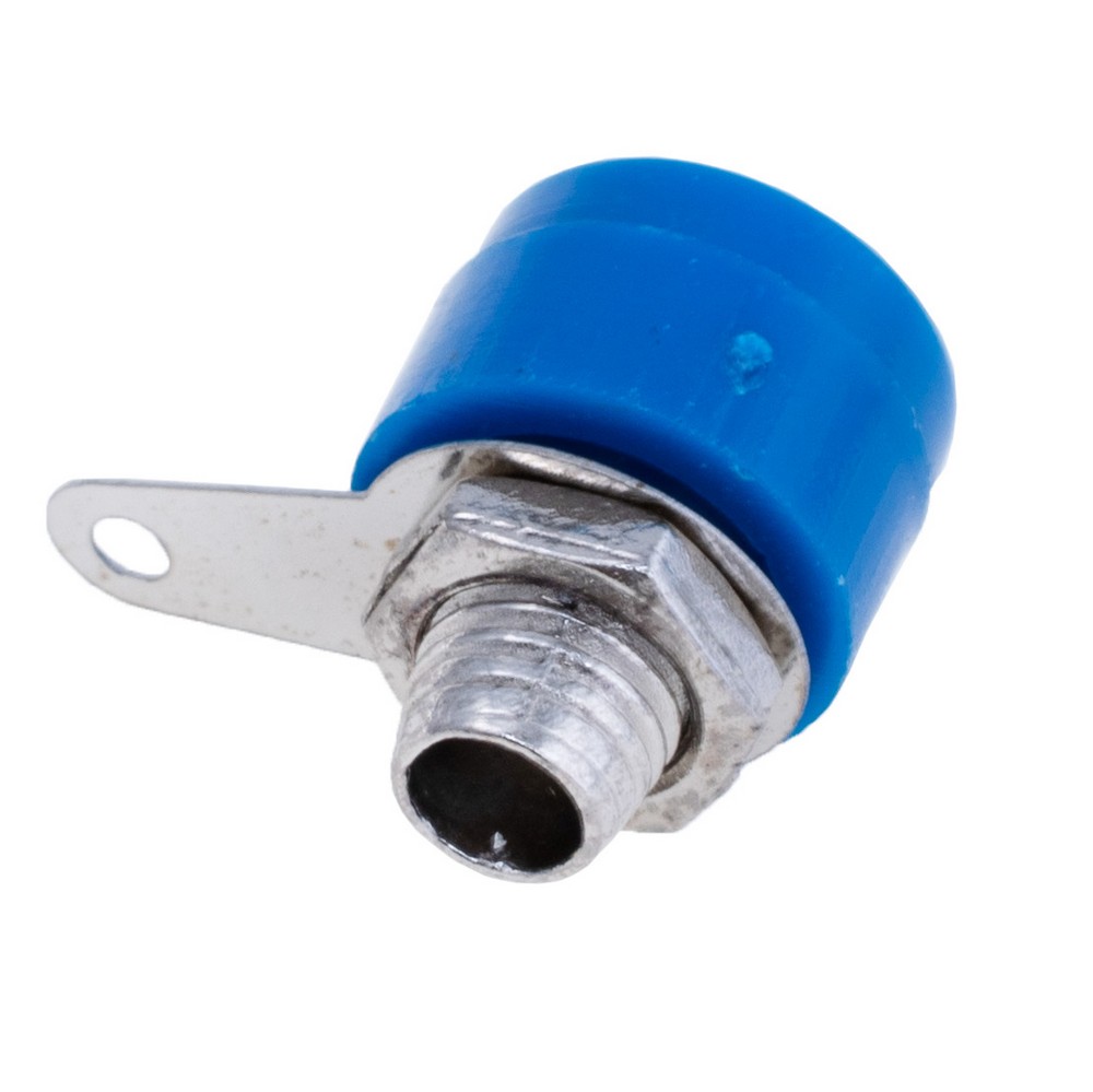 Buchse Banane 4мм, blau, Banana Jack CZ2 Blue Buchse Banane 4мм, blau, Banana Jack CZ2 Blue