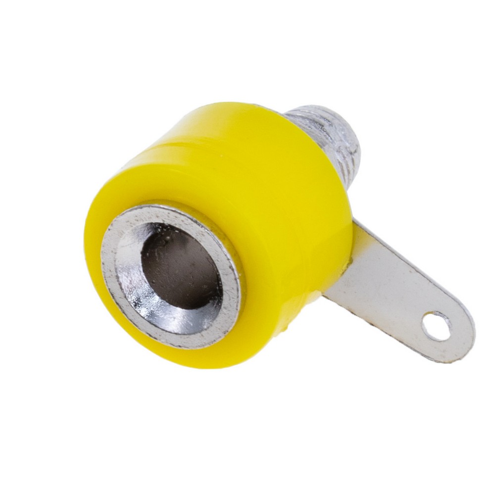 Buchse Banane 4мм, gelb, Banana Jack CZ2 Yellow Buchse Banane 4мм, gelb, Banana Jack CZ2 Yellow