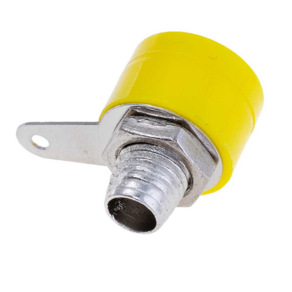 Buchse Banane 4мм, gelb, Banana Jack CZ2 Yellow Buchse Banane 4мм, gelb, Banana Jack CZ2 Yellow