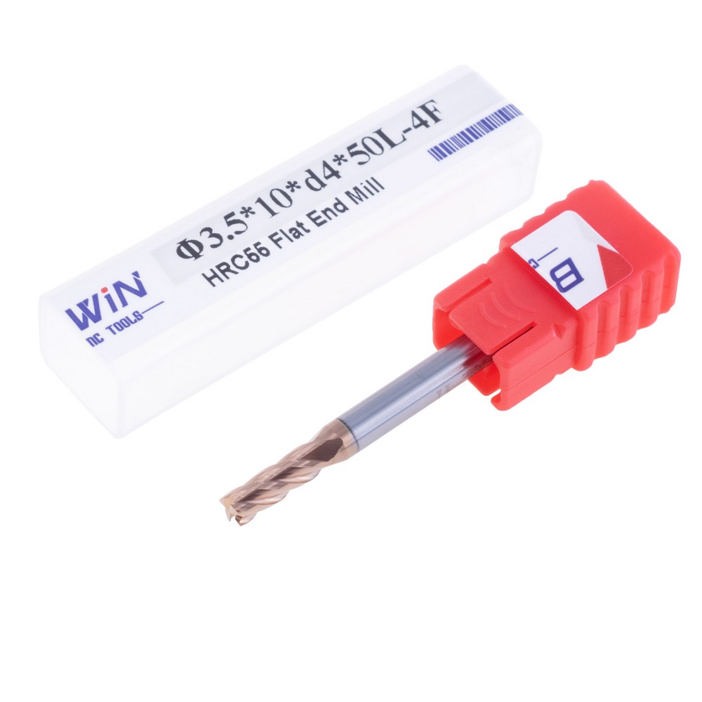 Фреза 4-пера φ3.5*10*d4*50L-4F  HRC55