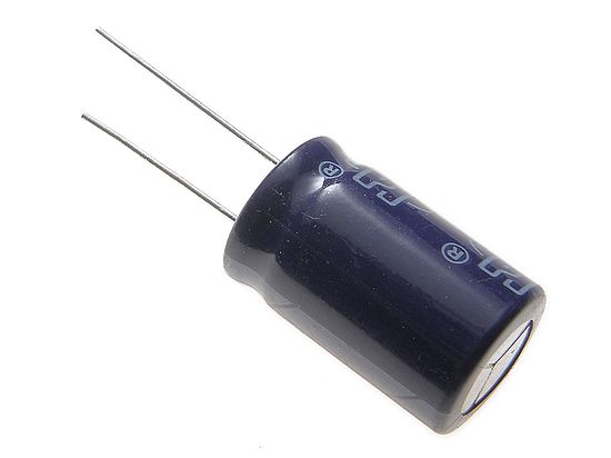 2200uF 25V RT1 13x21mm (RT11E222M1321-LEAGUER) (электролитический конденсатор)