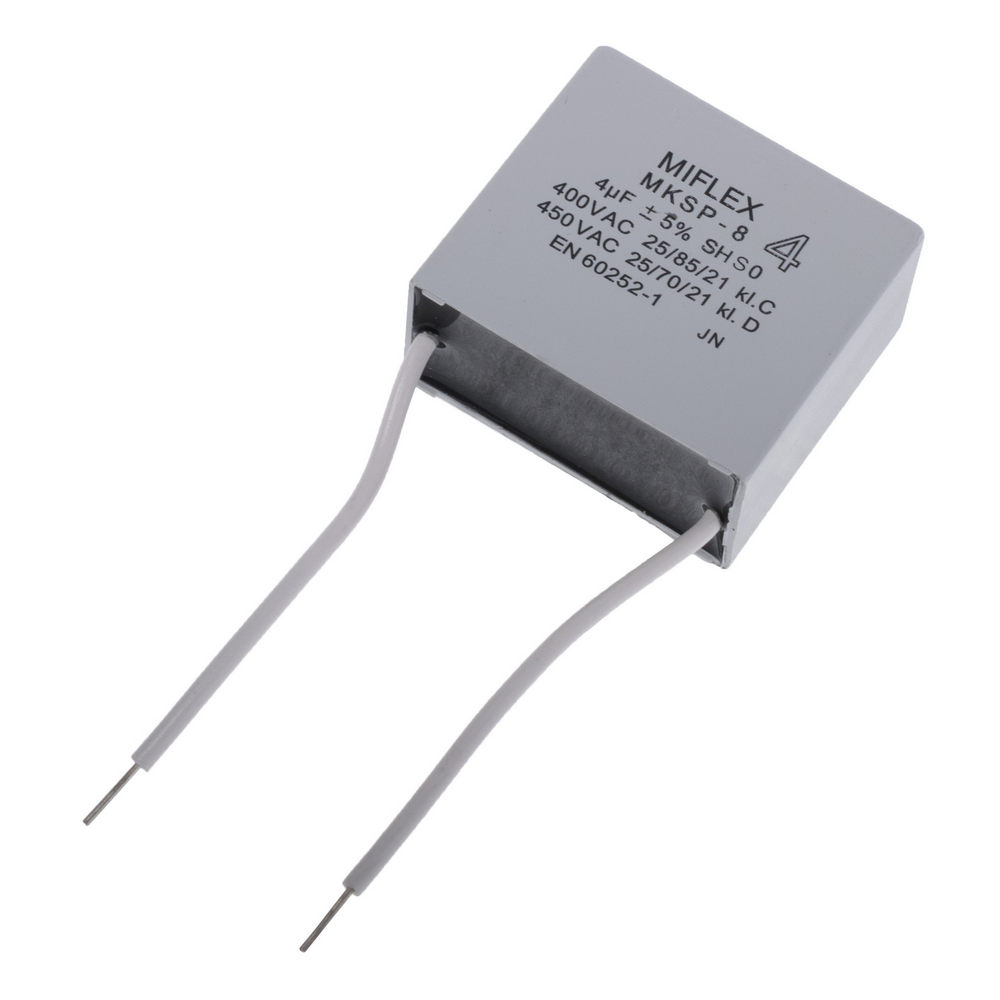 4uF 400VAC  ±10%  42.1x38x21mm  (I250V540J-C)