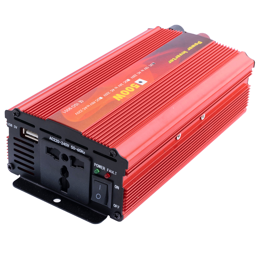 Инвертор 500W 12V→230V модифицированная синусоида (MF-500W - Demuda)