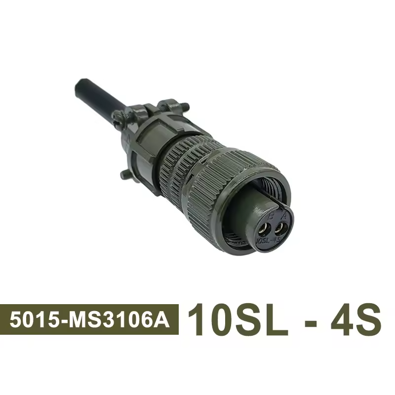 Роз'єм авіаційний MIL-C 5015 plug 3106 10SL-4S Роз'єм авіаційний MIL-C 5015 plug 3106 10SL-4S