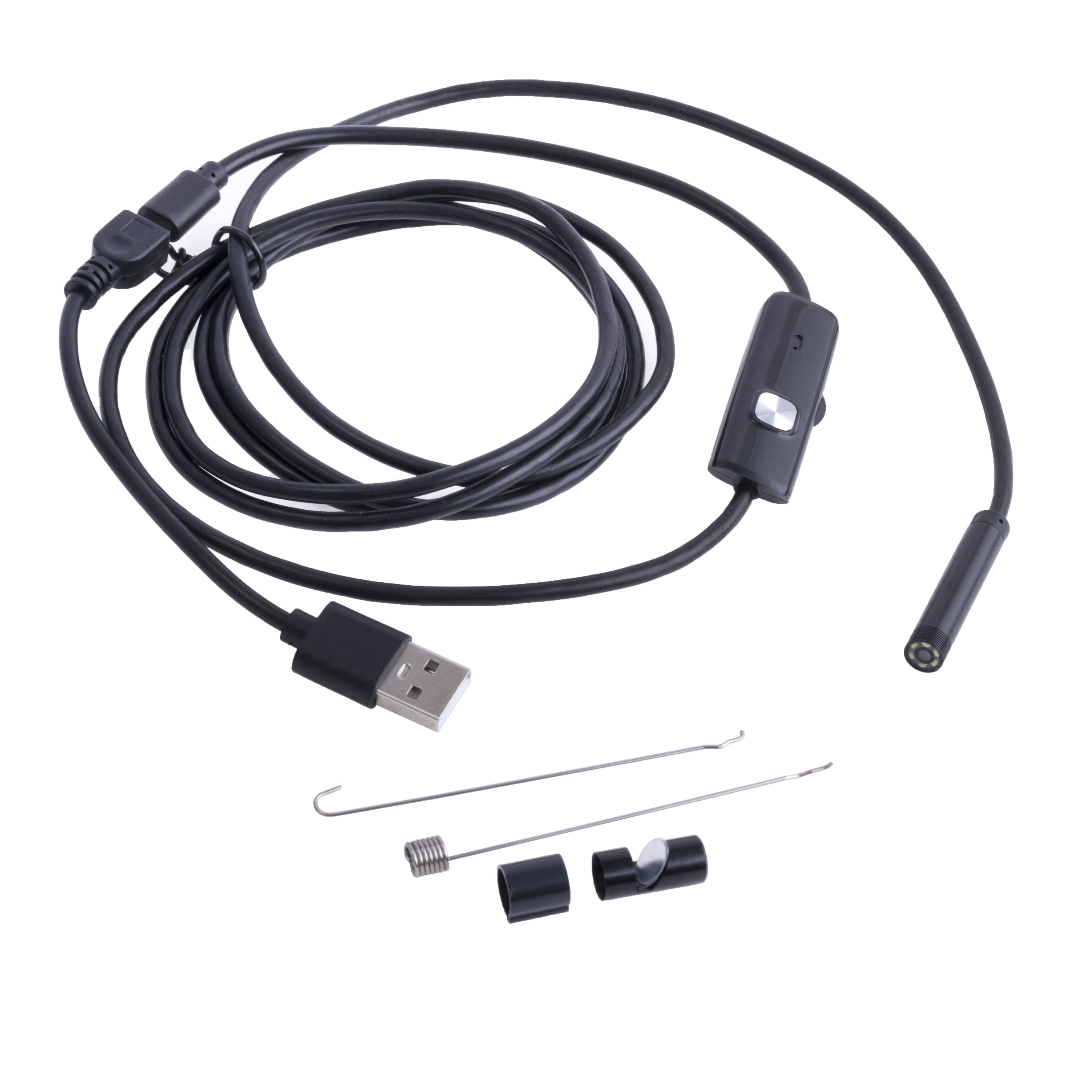 Ендоскоп 5.5mm/1m microUSB для android (arduino) з підсвічуванням 6 leds Ендоскоп 5.5mm/1m microUSB для android (arduino) з підсвічуванням 6 leds