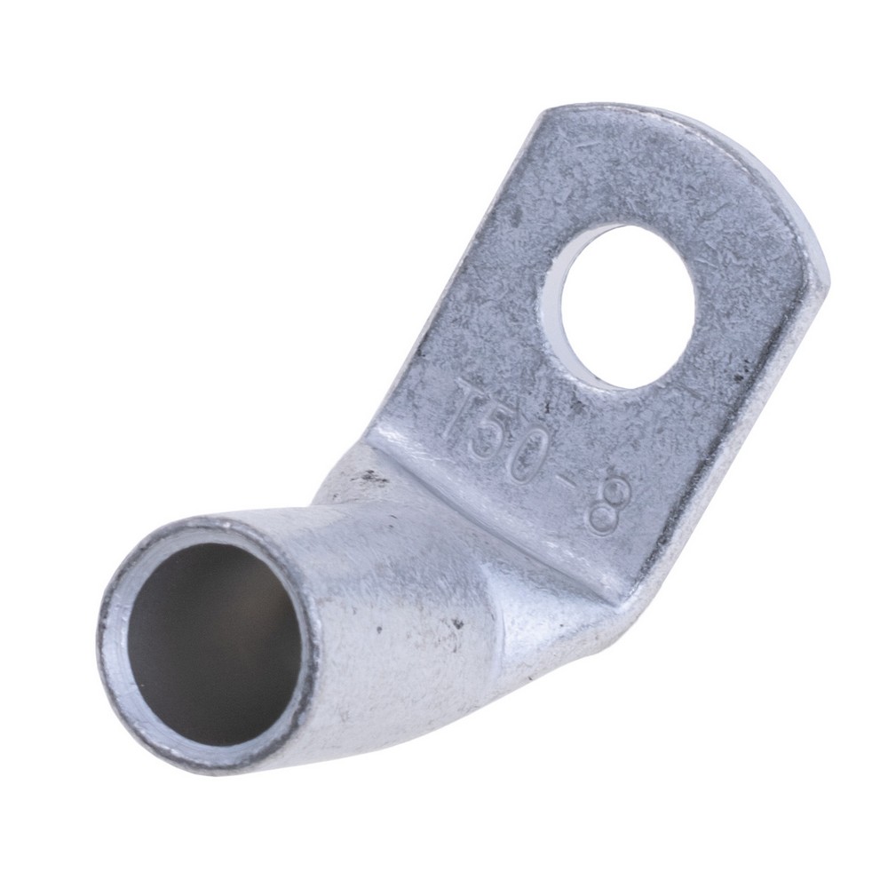 Kabel- Kabelschuh Ring-, gewinkelt, verzinnt Kupfer für Draht 50 mm², M8, LT50-8 Kabel- Kabelschuh Ring-, gewinkelt, verzinnt Kupfer für Draht 50 mm², M8, LT50-8