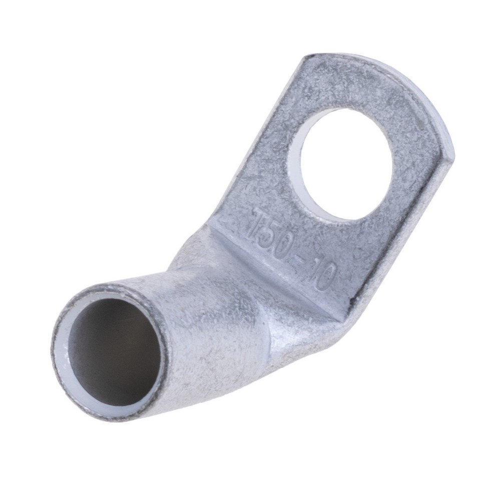Kabel- Kabelschuh Ring-, gewinkelt, verzinnt Kupfer für Draht 50 mm², M10, LT50-10 Kabel- Kabelschuh Ring-, gewinkelt, verzinnt Kupfer für Draht 50 mm², M10, LT50-10