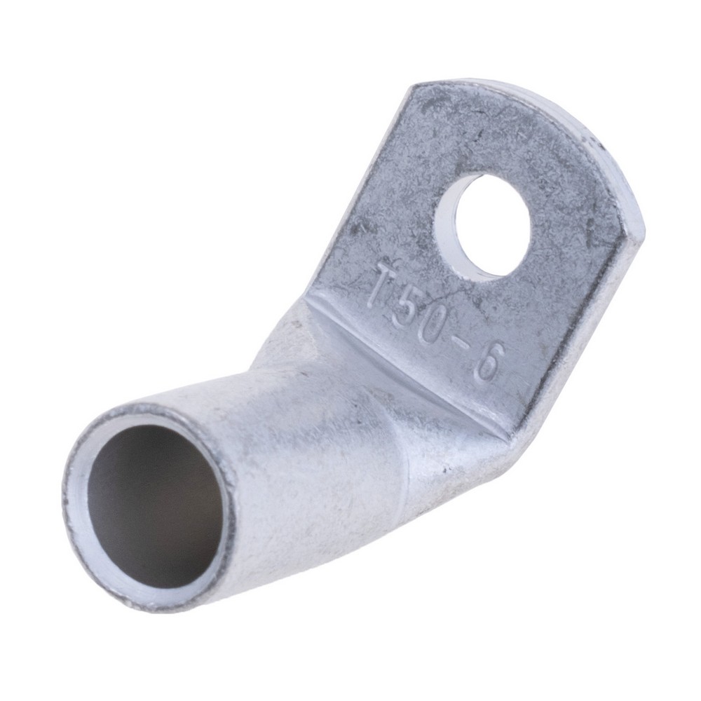 Kabel- Kabelschuh Ring-, gewinkelt, verzinnt Kupfer für Draht 50 mm², M6, LT50-6 Kabel- Kabelschuh Ring-, gewinkelt, verzinnt Kupfer für Draht 50 mm², M6, LT50-6