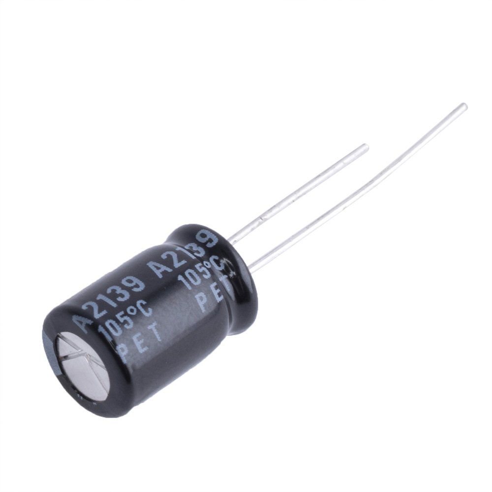 100uF 50V SD 8x11,5mm 105°C  (50YXF100MEFCT78X11.5-RUBYCON) (электролитический конденсатор)