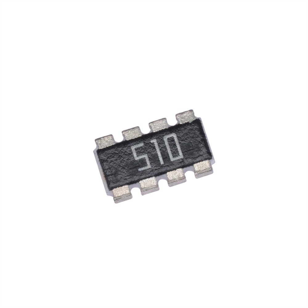 51 Ohm 5% 200V 8P4R SMD 5x3,2mm (NCA324510JR-Cinetech) (Widerstandsnetzwerk)