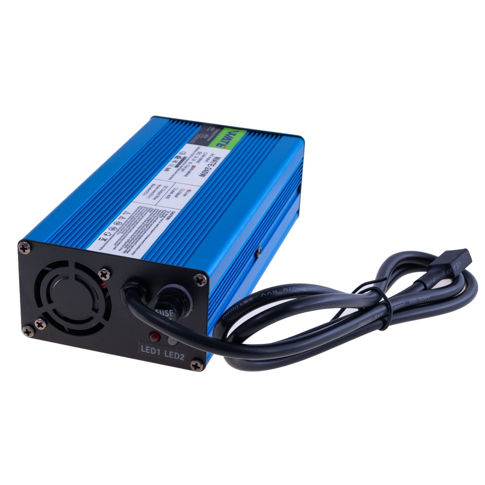 Зарядное устройство 54.6V / 4A для Li-Ion аккумуляторов 13S (WATE-5404S, Wate)