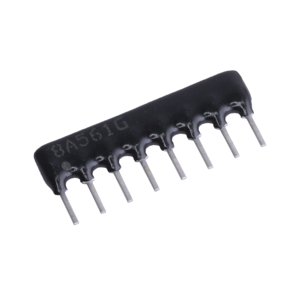 560 Ohm 2% 8P 7R (RA8A561G-Cinetech) (Widerstandsnetzwerk) 560 Ohm 2% 8P 7R (RA8A561G-Cinetech) (Widerstandsnetzwerk)