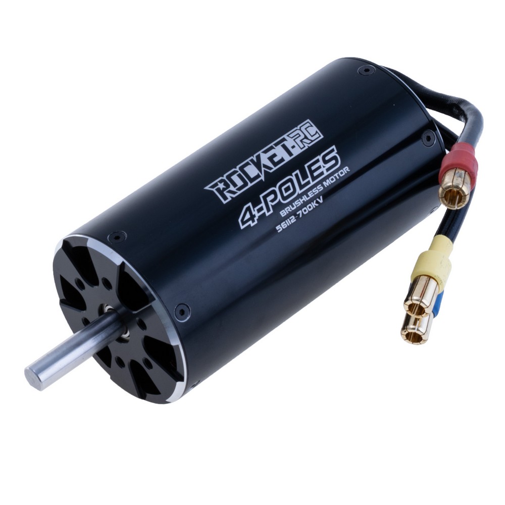 Motor 56112 700KV, schwarz, Welle 8мм (Rocket RC)