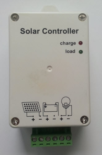 Controller für Solarmodule 12V, 5A.