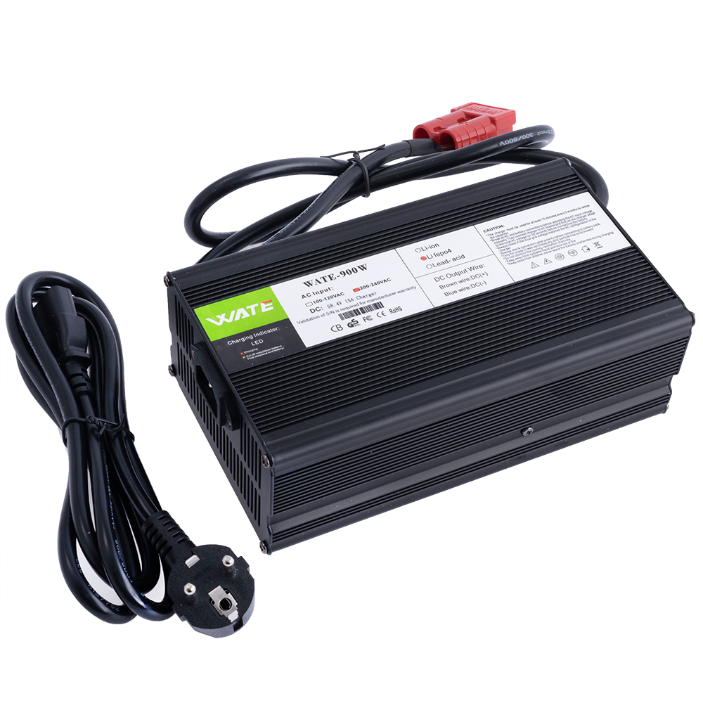 Зарядное устройство 58.4V / 15A для LiFePO4 аккумуляторов (WATE-5815S – Wate) Anderson connector Зарядное устройство 58.4V / 15A для LiFePO4 аккумуляторов (WATE-5815S – Wate) Anderson connector