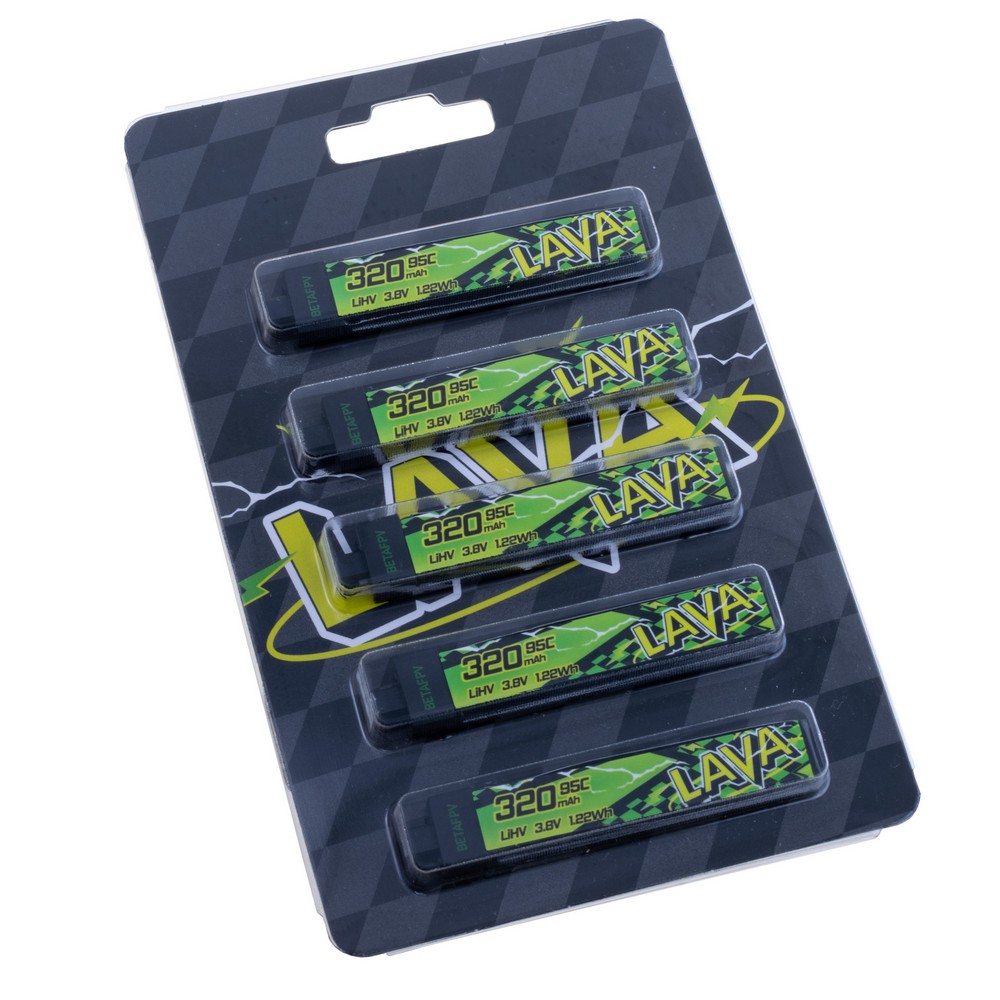 Akku 5 Stk. LAVA II 1S 320mAh für Air65 II Akku 5 Stk. LAVA II 1S 320mAh für Air65 II
