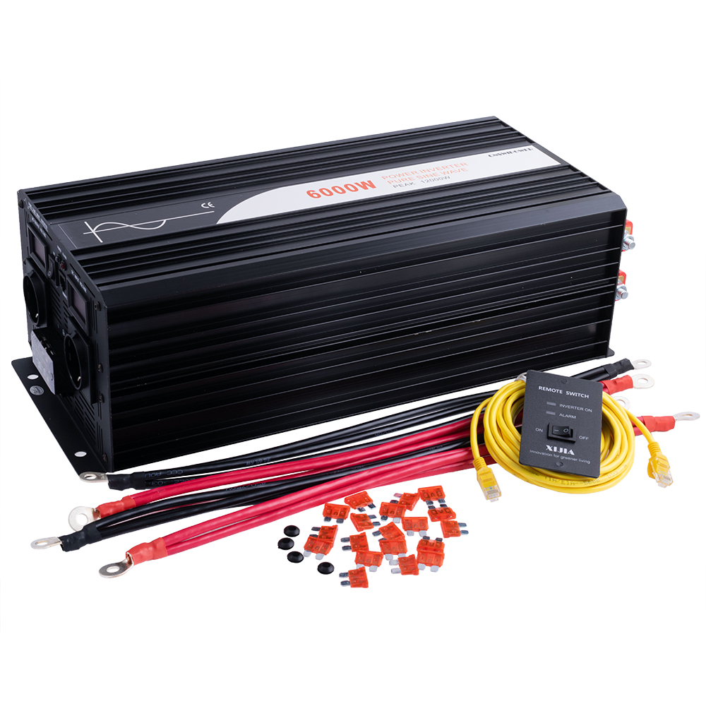 Инвертор 6000W 12V→230V чистая синусоида (SP-6000L12V – Swipower)