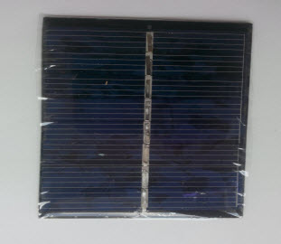 Solarmodul, 0,6 W  91х54х2,5 mm (polykristall)