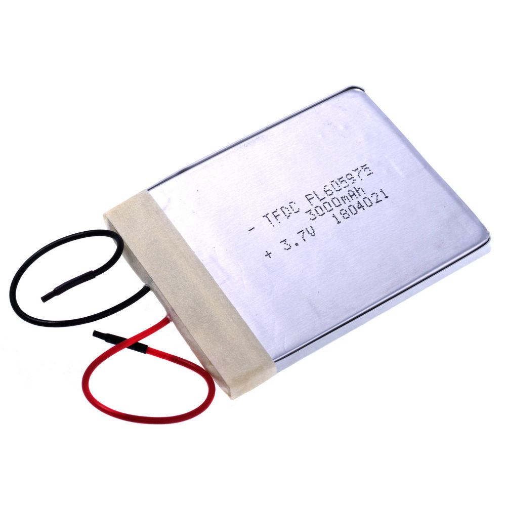 605975  3.7V 3000mAh +PCB (Akku Li-Polymer)