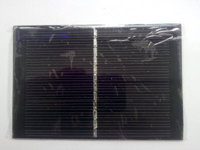 Solarmodul, 0,9 W    92х110х2,5 mm (Einkristall)