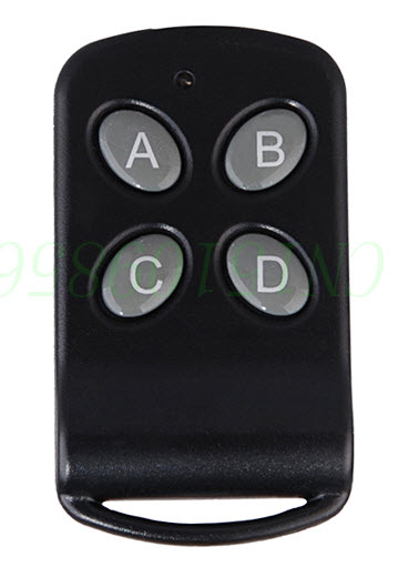 Universeller programmierbarer Pult fur radiogesteuerte Relais 433 MHz mit 4 Tasten ABCD Universeller programmierbarer Pult fur radiogesteuerte Relais 433 MHz mit 4 Tasten ABCD